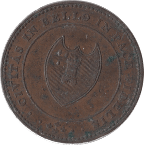 1811 HALFPENNY TOKEN WORCESTER - HALFPENNY TOKEN - Cambridgeshire Coins