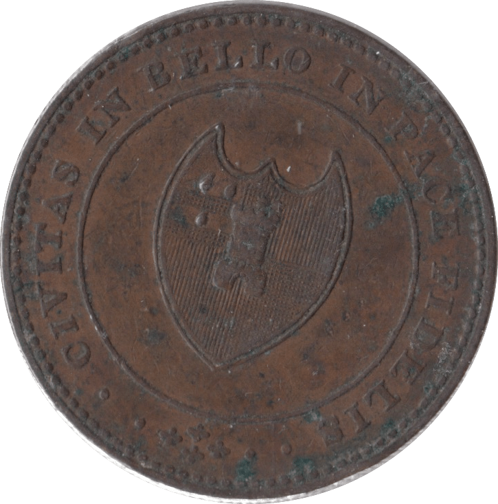 1811 HALFPENNY TOKEN WORCESTER - HALFPENNY TOKEN - Cambridgeshire Coins