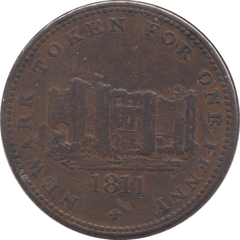 1811 NEWARK PENNY TOKEN - Token - Cambridgeshire Coins