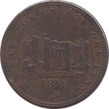 1811 NEWARK PENNY TOKEN - Token - Cambridgeshire Coins