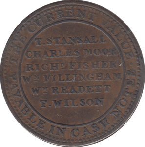 1811 NEWARK PENNY TOKEN - Token - Cambridgeshire Coins