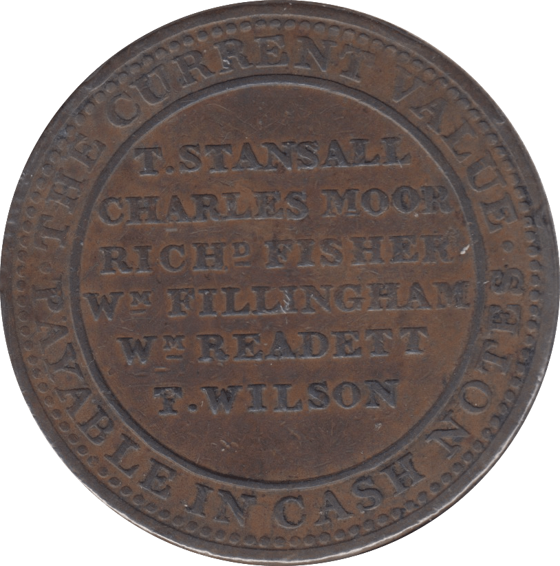 1811 NEWARK PENNY TOKEN - Token - Cambridgeshire Coins