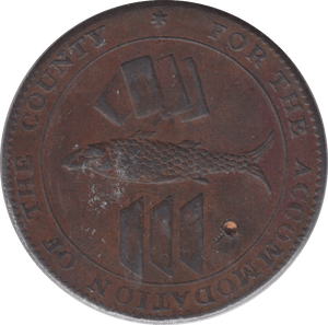 1811 SCORRIER HOUSE CORNISH PENNY TOKEN - PENNY TOKEN - Cambridgeshire Coins