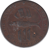 1811 SCORRIER HOUSE CORNISH PENNY TOKEN - PENNY TOKEN - Cambridgeshire Coins