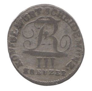 1811 SILVER AUSTRIA 3 KREUZER - WORLD COINS - Cambridgeshire Coins