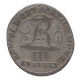 1811 SILVER AUSTRIA 3 KREUZER - WORLD COINS - Cambridgeshire Coins