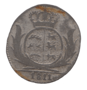 1811 SILVER AUSTRIA 3 KREUZER - WORLD COINS - Cambridgeshire Coins