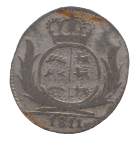 1811 SILVER AUSTRIA 3 KREUZER - WORLD COINS - Cambridgeshire Coins