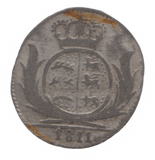 1811 SILVER AUSTRIA 3 KREUZER - WORLD COINS - Cambridgeshire Coins