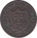 1811 SWITZERLAND 1/2 BATZEN - WORLD COINS - Cambridgeshire Coins