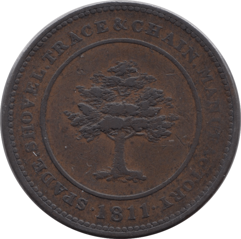 1811 T. WOOD COMPANY PENNY TOKEN - Token - Cambridgeshire Coins