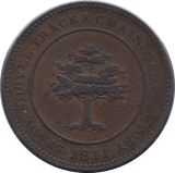 1811 T. WOOD COMPANY PENNY TOKEN - Token - Cambridgeshire Coins