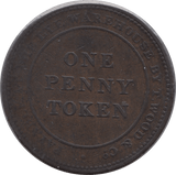 1811 T. WOOD COMPANY PENNY TOKEN - Token - Cambridgeshire Coins