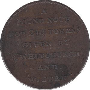 1811 TOKEN BATH PENNY - Token - Cambridgeshire Coins