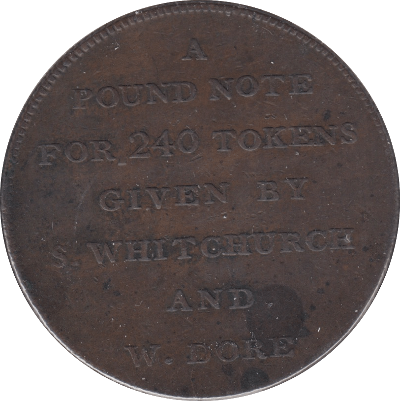 1811 TOKEN BATH PENNY - Token - Cambridgeshire Coins