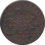 1811 TOKEN BATH PENNY - Token - Cambridgeshire Coins