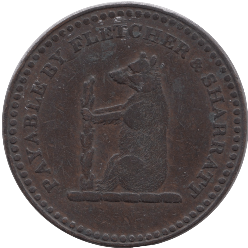 1811 WALSALL PENNY TOKEN - PENNY TOKEN - Cambridgeshire Coins