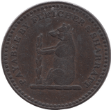1811 WALSALL PENNY TOKEN - PENNY TOKEN - Cambridgeshire Coins