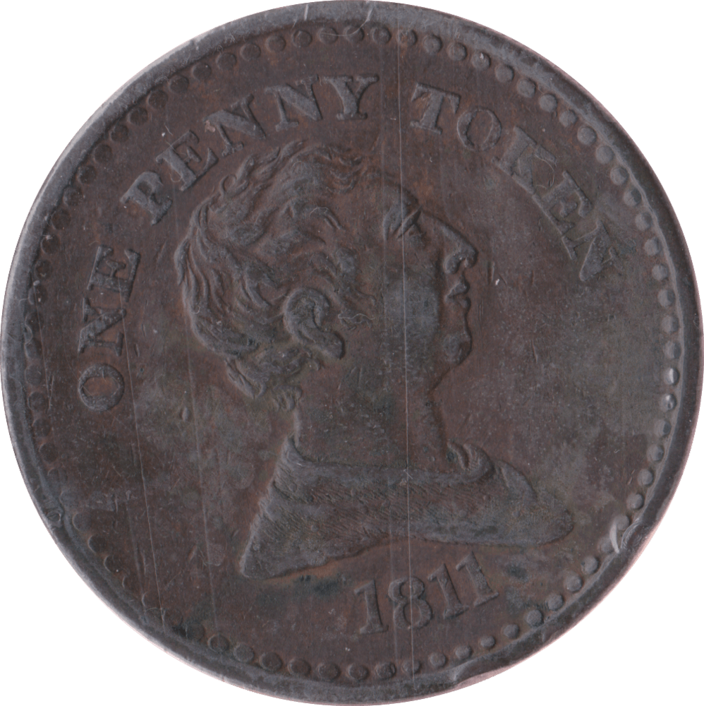 1811 PENNY TOKEN BRISTOL.