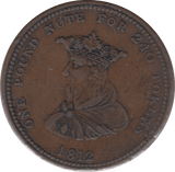 1812 BILSTON PENNY TOKEN - Token - Cambridgeshire Coins