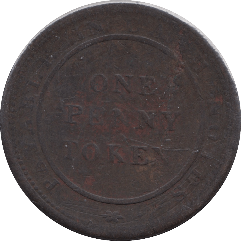 1812 BIRMINGHAM COPPER COMPANY PENNY TOKEN - Token - Cambridgeshire Coins