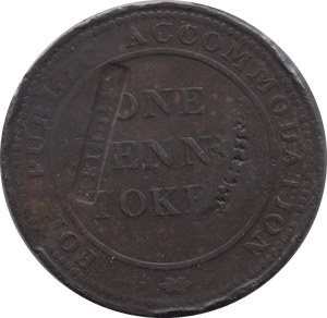 1812 BIRMINGHAM COPPER COMPANY PENNY TOKEN - Token - Cambridgeshire Coins