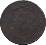 1812 BIRMINGHAM COPPER COMPANY PENNY TOKEN - Token - Cambridgeshire Coins