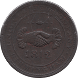 1812 BIRMINGHAM COPPER COMPANY PENNY TOKEN - Token - Cambridgeshire Coins