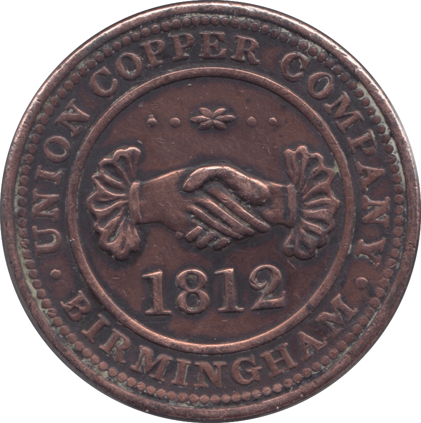 1812 BIRMINGHAM PENNY TOKEN REF 394 - PENNY TOKEN - Cambridgeshire Coins