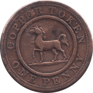 1812 BIRMINGHAM PENNY TOKEN REF 395 - PENNY TOKEN - Cambridgeshire Coins