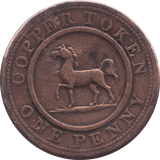 1812 BIRMINGHAM PENNY TOKEN REF 395 - PENNY TOKEN - Cambridgeshire Coins