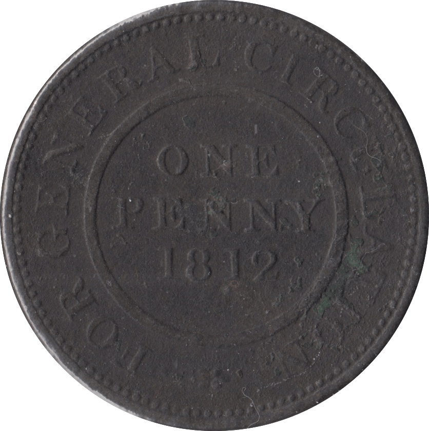 1812 BIRMINGHAM PENNY TOKEN - PENNY TOKEN - Cambridgeshire Coins