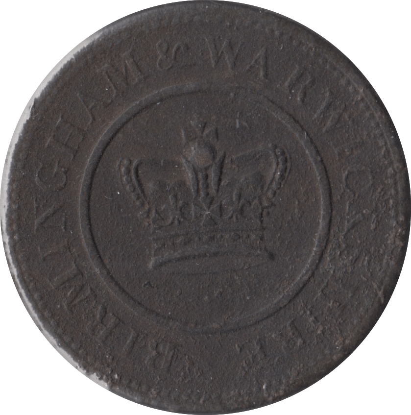 1812 BIRMINGHAM PENNY TOKEN - PENNY TOKEN - Cambridgeshire Coins