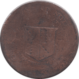 1812 BIRMINGHAM WORKHOUSE PENNY TOKEN - PENNY TOKEN - Cambridgeshire Coins