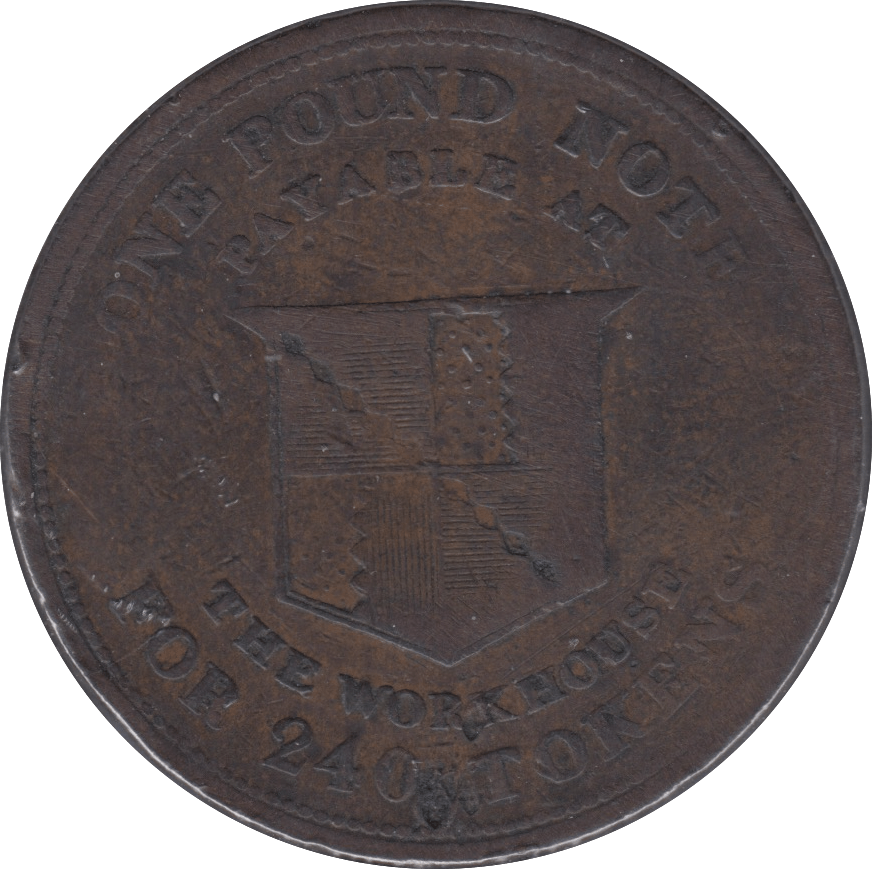 1812 BIRMINGHAM WORKHOUSE PENNY TOKEN - Token - Cambridgeshire Coins