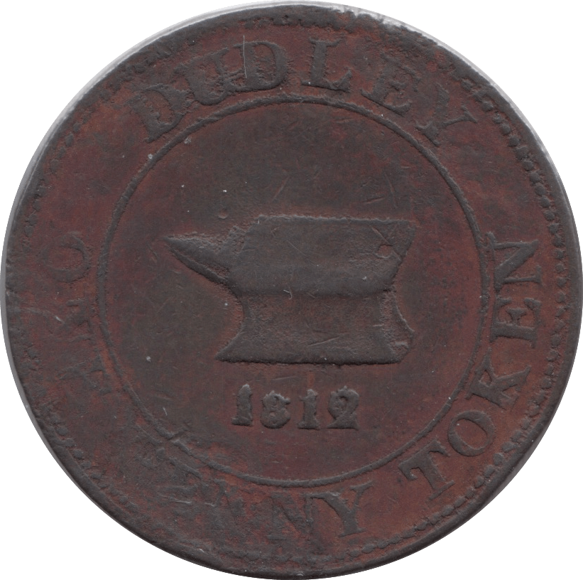 1812 DUDLEY JAMES WILKINSON VICE MAKER PENNY TOKEN - Token - Cambridgeshire Coins