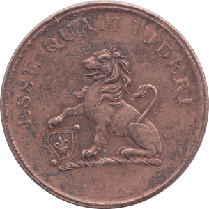 1812 HULL HALFPENNY TOKEN REF 358 - Token - Cambridgeshire Coins