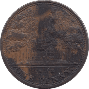 1812 JOHN BISHOP & CO CHELTENHAM ONE PENNY TOKEN - Token - Cambridgeshire Coins
