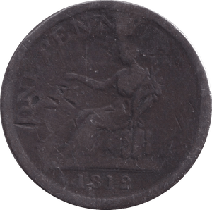 1812 PENNY CANADA - WORLD COINS - Cambridgeshire Coins