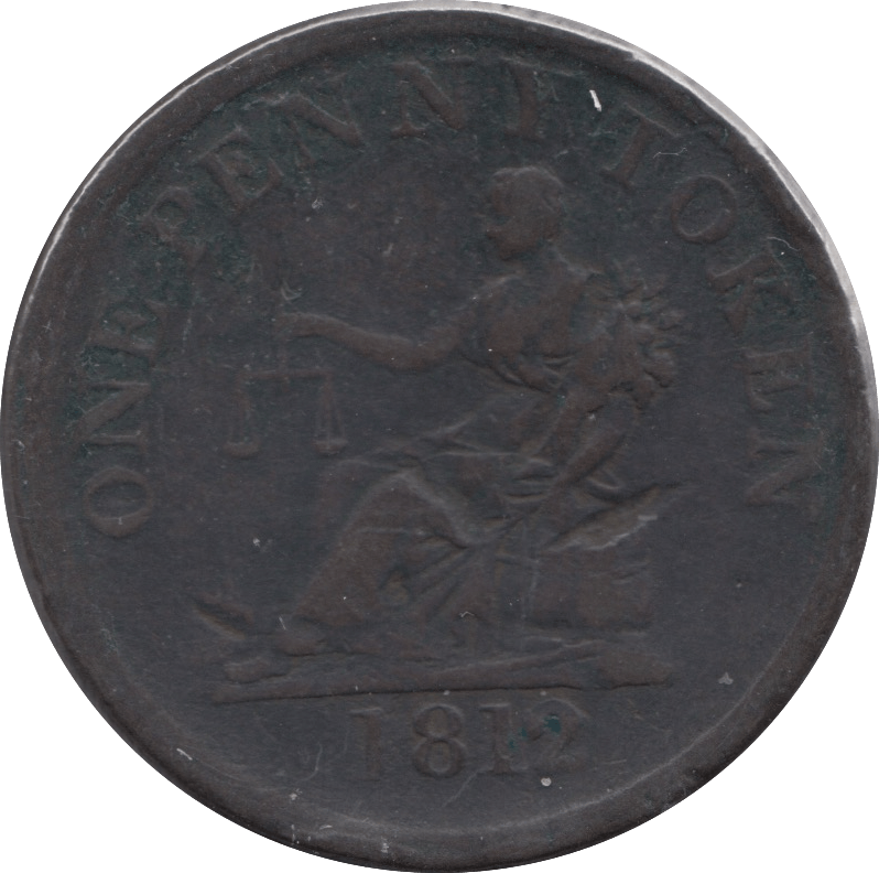 1812 SHEFFIELD PENNY TOKEN - Token - Cambridgeshire Coins