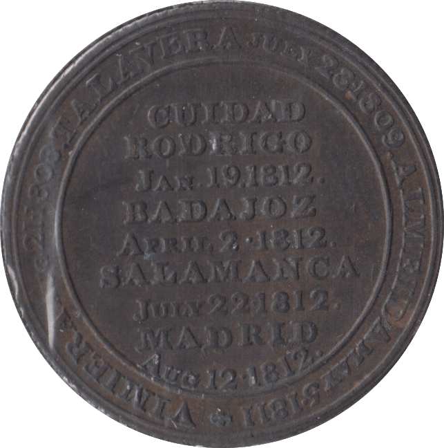 1812 WELLINGTON CENT CANADA - WORLD COINS - Cambridgeshire Coins