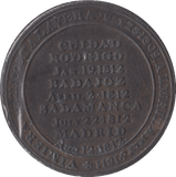 1812 WELLINGTON CENT CANADA - WORLD COINS - Cambridgeshire Coins