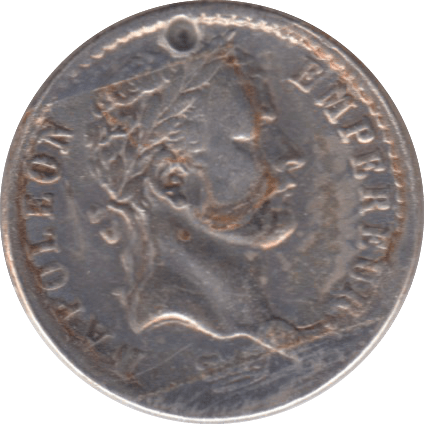 1813 FRANCE SILVER HALF FRANC - WORLD SILVER COINS - Cambridgeshire Coins