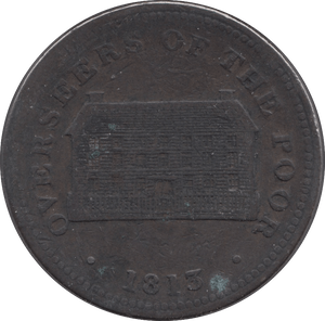 1813 PENNY TOKEN SHEFFIELD - Token - Cambridgeshire Coins