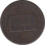 1813 PENNY TOKEN WORKHOUSE FOR POOR SHEFFIELD - Token - Cambridgeshire Coins