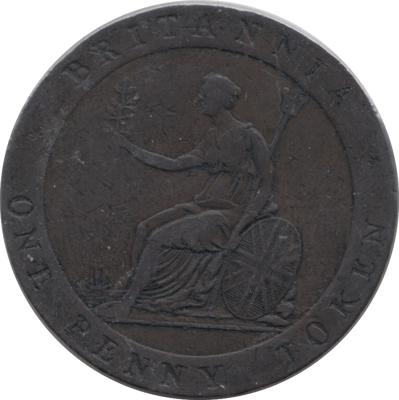 1813 STOCKTON TEES PENNY TOKEN - Token - Cambridgeshire Coins