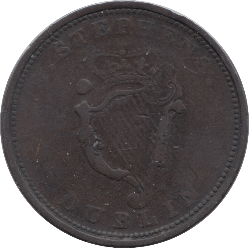 1814 STEPHENS DUBLIN PENNY TOKEN - Token - Cambridgeshire Coins