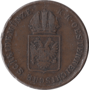 1816 AUSTRIA ONE KREUZER - WORLD COINS - Cambridgeshire Coins