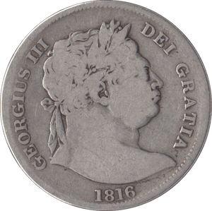 1816 HALFCROWN ( FAIR ) - Halfcrown - Cambridgeshire Coins