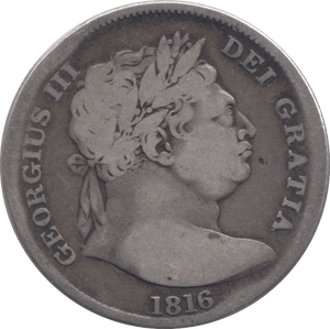 1816 HALFCROWN ( FINE ) - Halfcrown - Cambridgeshire Coins